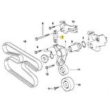 BMW M41 - M51 DİZEL MOTOR İNA KAYIŞ GERGİ PİSTONU 11282248168