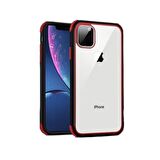Smcase iPhone 11 Pro Max Kılıf Mat Arkası Şeffaf Süper Silikon  Nano Ekran Koruyucu