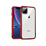 Smcase iPhone 11 Kılıf Mat Arkası Şeffaf Süper Silikon  Nano Ekran Koruyucu
