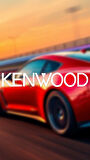 Kenwood 20x3,5 Jdm Yazı Araba-motosiklet Cam Etiket Sticker Beyaz Renk