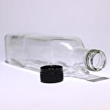 Zeytinyağı Şişesi Yağdanlık Sosluk Sirkelik 500 ml Şeffaf Marasca