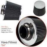 NYF Racing Hava Filtresi Gri 15cmx15cm (Giriş: 63mm) AF16-GY&CH