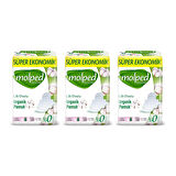 Molped Pure & Soft Uzun Süper Ekonomik Ped 18 Li x 3 Adet