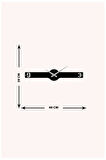 Artroya Dekoratif Yatay Metal Duvar Saati   -Ev Ofis  - 40 x 40 - cm - Siyah - CLOCK-019