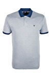 Erkek Polo Yaka Tişört Lacivert %100 Pamuk Slim Fit T-shirt NCS JEANS 1136