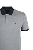 Erkek Polo Yaka Tişört Lacivert %100 Pamuk Slim Fit T-shirt NCS JEANS 1136