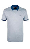 Erkek Polo Yaka Tişört Lacivert %100 Pamuk Slim Fit T-shirt NCS JEANS 1136