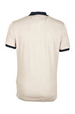 Erkek Polo Yaka Tişört Taş %100 Pamuk Slim Fit T-shirt NCS JEANS 1136