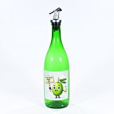 Yağdanlık Sosluk Sirkelik Zeytinyağı Animasyon Çimen Yeşili 750 ml Akıtıcılı