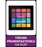 NYX Professional Makeup Göz Farı Paleti - Ultimate Shadow Palette Brights 800897017651