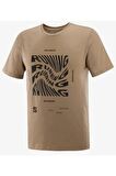 Salomon Running Graphic SS Tee Erkek T-Shirt