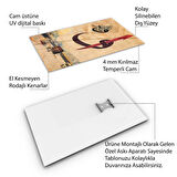 Dini Cam Tablo - Dini Motif - Yatay Motif 13-001