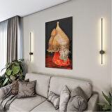 Modern Osmanlı Cam Tablo - Yatay Motif 01-029
