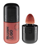 SEPHORA COLLECTION Blush & Go - Mat Bitişli Likit Allık 03 