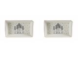 Porland Forest Kahvaltı&Meze Tabağı 19cm 2'li 04LFH000449