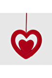 Kalp Figürlü Dekoratif Süs 25 cm