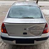 Renault Clio 2 Symbol 1998-2008 Sedan Uyumlu Bagaj Üstü Spoiler Bagaj Çıtası Piano Black Parlak Siyah