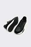 Yüksek Taban Hakiki Deri Erkek Sneaker 