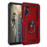 Smcase Honor 20 Kılıf Vega Yüzüklü Tank Kapak 