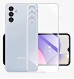 Samsung Galaxy A14 Uyumlu Şeffaf Tıpalı Korumalı Kılıf
