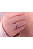 Toplam 0,80 ct Oval Kesim Pırlanta Tektaş Yüzük 0647R0096