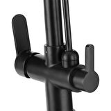 Fleko Spiralli Eviye Bataryası SP4 434 C Arıtmalı Siyah  