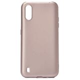 Smcase Samsung Galaxy A01 Kılıf Lüks Mat Silikon 