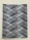 NİVEMESHOME MOR ÇİZGİLİ DESEN 2 Lİ YASTIK KILIFI KAPAKLI 50X70
