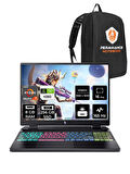 Acer Nitro 16 R7 8845HS 8GB 256GB SSD RTX4060/8GB 165Hz WQXGA 16" FDOS Gaming Laptop & PER4 ÇANTA