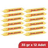 Toblerone Sütlü Çikolata 35 Gr x 12 Adet