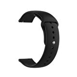 Gpack Ticwatch GTH Kordon Mat Düz Renkli Silikon