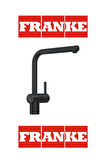 Franke Atlas Neo Sensor Doccia Spiralli Siyah Armatür