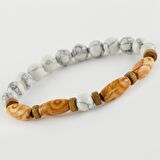 Ceyt Ahşap Trend Yeni Sezon Doğaltaşlı Bileklik