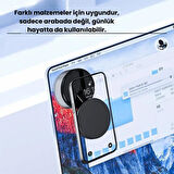 Coofbe Elektronik Vakumlu 360 Döner Araç İçi Telefon Tutucu Masaüstü Telefon Tutucu Dolap Araç Tutucu