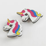 Unicorn Mıknatıslı Plastik Çocuk Küpesi