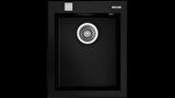 TEKA FORSQUARE 34.40 TG TEK HAZNELİ TEZGAH ÜSTÜ BLACK EVİYE 115230010