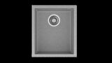 SQUARE 34.40 TG Tek Hazneli Tezgahaltı Tegranite Eviye 115230031