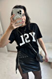 YSSLL Siyah Baskılı T shirt
