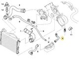 BMW E38 VE E39 M62 MOTOR SU HORTUMU 11537511207