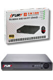 FURY 3 Kameralı Set Full HD Gece Renkli Görüş-Cepten İzle-Su Geçirmez Güvenlik Kamerası Seti 320GB