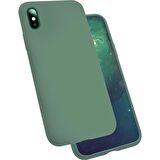 Smcase iPhone XS Max Kılıf Silinebilir Kir Tutmaz Silikon  Nano Ekran Koruyucu