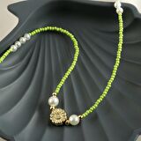 İnci Kum Boncuk Kolye