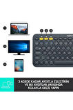 Logitech K380S Bluetooth Klavye + Logitech M720 Triathlon Kablosuz Mouse Set