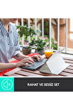 Logitech K380S Bluetooth Klavye + Logitech M720 Triathlon Kablosuz Mouse Set