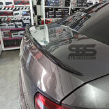 Sts Oto Aksesuar Citroen C Uyumlu Elysee Bagaj Üstü Slim Spoiler Parlak Siyah Piano Black