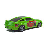 1/16 Ölçek Uzaktan Kumandalı Spor Araba Mustang Ful Fonksyon Yeşil