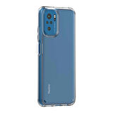 Gpack Xiaomi Redmi Note 10 Kılıf Coss Şeffaf Sert Kapak