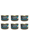 Schesir After Dark Pate Tavuk ve Bıldırcın Yumurtalı Kedi Konserve 80 Gr. X 6 Adet