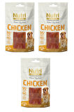Nutri Canin Tavuklu Fileto Tahılsız Köpek Ödülü 80 Gr. X 3 Adet