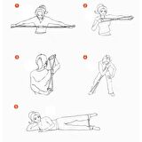 3B Trend Egzersiz Spor Plates Direnç Bantı Pilates İpi Jimnastik Lastiği